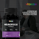 Neurofocus Vitaease – Cafeína, Coenzima Q10 e Aminoácidos | Suplemento Alimentar – 60 Cápsulas