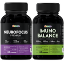 Neurofocus Vitaease – Cafeína, Coenzima Q10 e Aminoácidos | Suplemento Alimentar – 60 Cápsulas