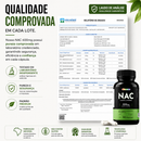 NAC 600mg – N-acetil-L-cisteína | 60 Cápsulas | Vitaease