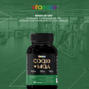 Coenzima Q10 100 mg com Magnésio e Zinco | Suplemento Alimentar – 60 Cápsulas Vitaease