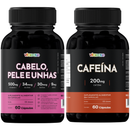 Cabelo, Pele e Unhas 60 Cápsulas Vitaease | Suplemento Alimentar com Vitamina C, Zinco e Biotina