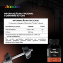 Cafeína 200 mg por Cápsula | Até 400 mg ao Dia | 60 Cápsulas | Vitaease