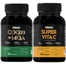 Coenzima Q10 100 mg com Magnésio e Zinco | Suplemento Alimentar – 60 Cápsulas Vitaease