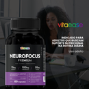 Neurofocus Vitaease – Cafeína, Coenzima Q10 e Aminoácidos | Suplemento Alimentar – 60 Cápsulas
