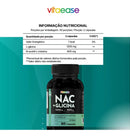 Nac 600mg + Glicina 1200mg Suplemento 60 Cápsulas Vitaease
