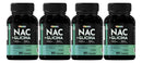 Nac 600mg + Glicina 1200mg Suplemento 60 Cápsulas Vitaease