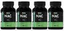 NAC 600mg – N-acetil-L-cisteína | 60 Cápsulas | Vitaease