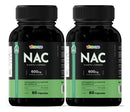 NAC 600mg – N-acetil-L-cisteína | 60 Cápsulas | Vitaease