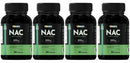 Nac 600mg N-acetil-l-cisteína | 30 Cápsulas | Vitaease
