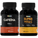 Cafeína 200 mg por Cápsula | Até 400 mg ao Dia | 60 Cápsulas | Vitaease