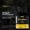 Vitamina C 1000 mg Vitaease | Suplemento Alimentar | 60 Caps