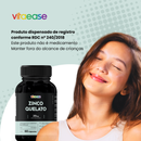 Zinco Quelato 20 mg | 60 Cápsulas | Vitaease