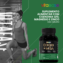 Coenzima Q10 100 mg com Magnésio e Zinco | Suplemento Alimentar – 60 Cápsulas Vitaease