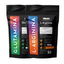 L-Arginina Em Pó + Glutamina Em Pó - Vitaease