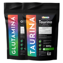 L-Taurina Em Pó + Glutamina Em Pó - Vitaease