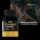 Vitamina C + Zinco Vitaease 1000 mg | 60 Cápsulas