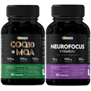 Coenzima Q10 100 mg com Magnésio e Zinco | Suplemento Alimentar – 60 Cápsulas Vitaease