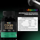 Coenzima Q10 200 mg + Vitamina C 1000 mg + Vitamina E | Suplemento Alimentar – 60 Cápsulas Vitaease